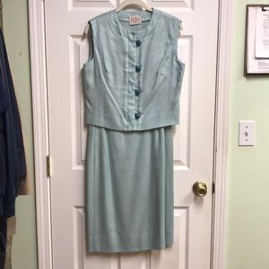 Vintage 1950s Day Dress